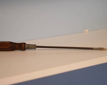 Vintage Wooden Cornwell Screwdriver
