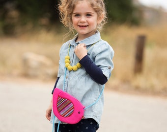 Little Girl Birdy Purse - Pink