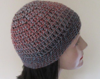 Red White Blue Beanie, Patriotic Hat, Cold Weather Accessory, Ski Hat, Snow Playing, Gender Neutral Hat, Red White Blue Snow Hat, Winter Hat