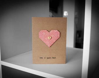 P.S. I Love You Greeting Card