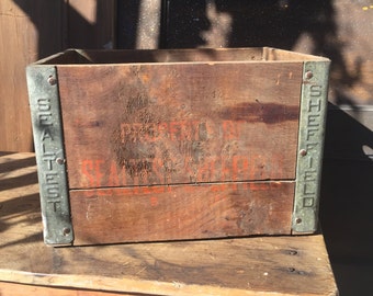 Vintage Sealtest Crate