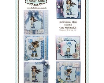 LAST ONE! Wee Hopeful Card Making Kit - Make 6 unique cards