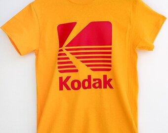 Vintage Kodak Film Camera Logo T-Shirt Photography