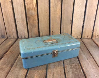 Small Sky Blue Toolbox, Blue Toolbox, Toolbox, Small Toolbox