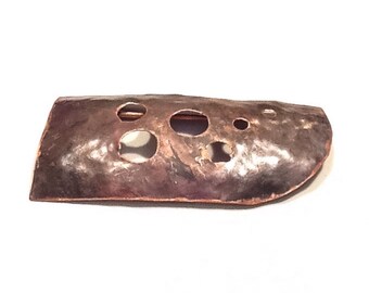 Copper shawl PIN. "Fibula"