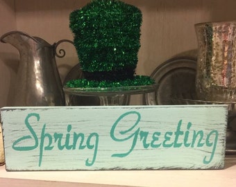 Primitive Spring Sign