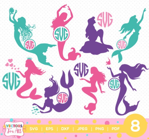 Free Free 129 Mermaid Circle Svg SVG PNG EPS DXF File