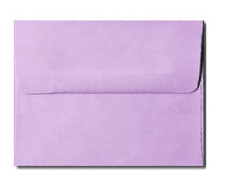 20 Light Purple Envelopes in A6 CLEARANCE 60 lb. Envelopes 5 CENTS EACH!