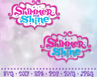 Download Shimmer and shine svg | Etsy