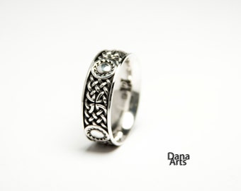 Welsh Dragon Ring in Sterling Silver