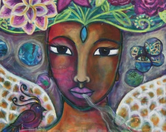 Divine Feminine Print-Angelic Support