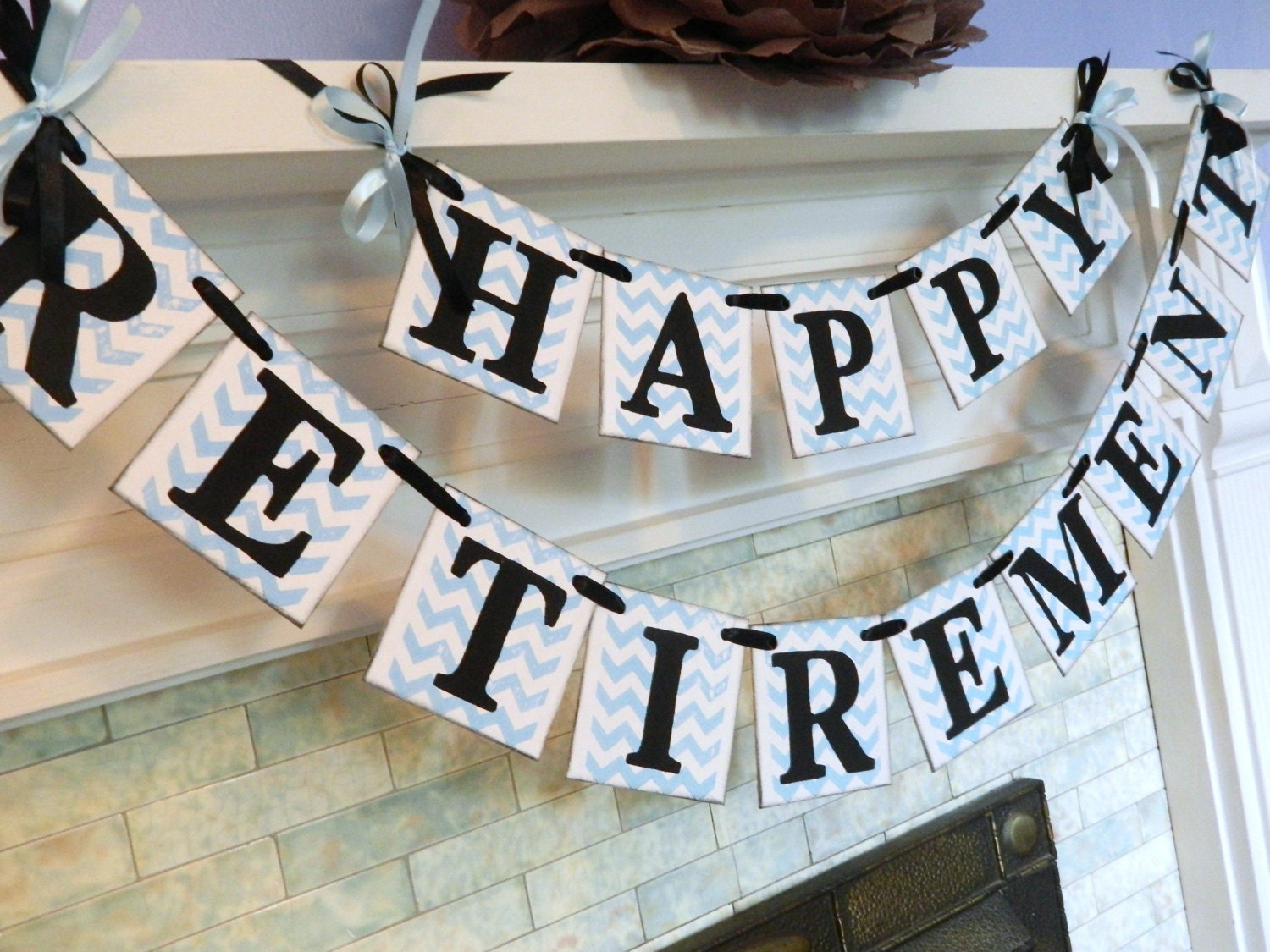 Zoom Retirement Party Ideas Happy Retirement Banner (Retirement Party