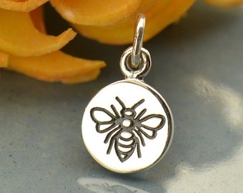 Sterling Silver Bee Charm