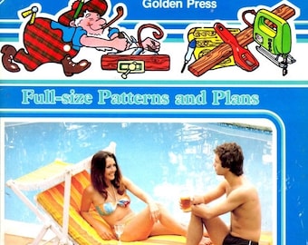 ON SALE On Sale - Golden Press McHandys Family Projects - Sunlounger - Part 7, Vintage 1980s