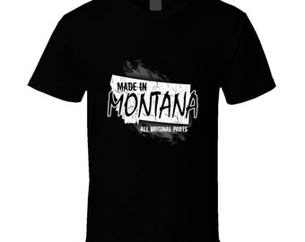 Montana t-shirt for him or her. Montana tshirt as gift. Montana tee present. Montana idea gift. Great Montana gift with this Montana t shirt