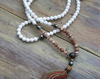 Mala necklace, mala, mala beads 108, prayer beads, tassel necklace, mala beads, 108 mala beads, japa mala, yoga jewelry, buddhist necklace