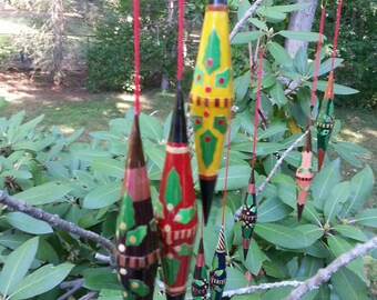 Wood Ornaments,Lot of Ornaments, Vintage Ornaments, Christmas Ornaments, Vintage Christmas
