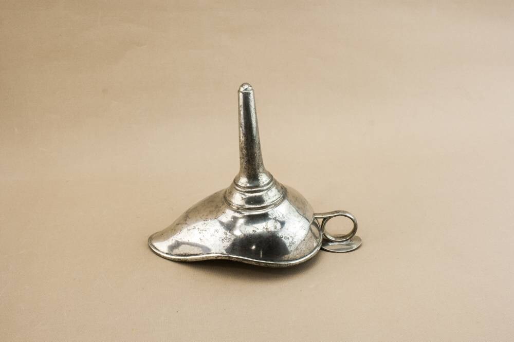 Etain du Manoir Pewter Wine Decanter Funnel Bottle Vintage