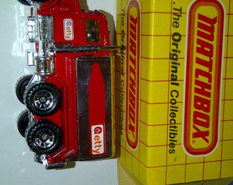 Matchbox Original #56 Getty Oil Tanker
