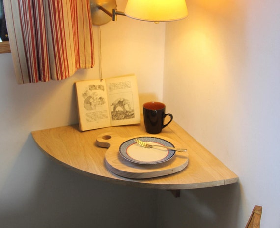 small corner desk drop leaf corner table wall mounted