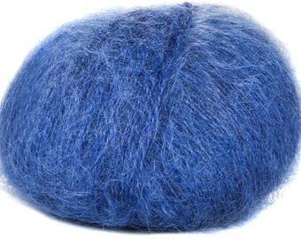 FINE KID Mohair Yarn - Anny Blatt color captain