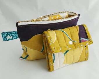 Craft Organiser Wallet with matching Pouch