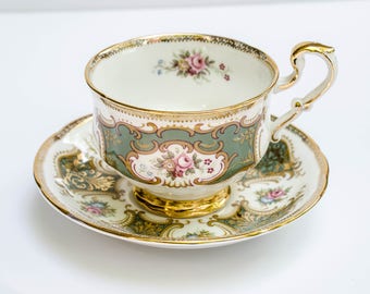 Vintage Paragon Fine Bone China Tea Cup and Saucer - Made in England
