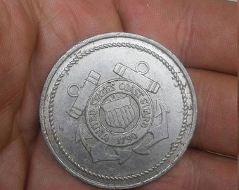 Spring Sale Vintage US Coast Guard Academy Tranning Bark Eagle Coin
