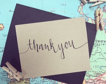 Handwritten Thank you Cards