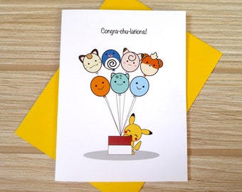 Congra-chu-lations Card