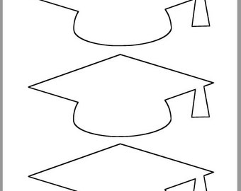 Juicy image pertaining to graduation cap template printable Inventive image within graduation cap template printable