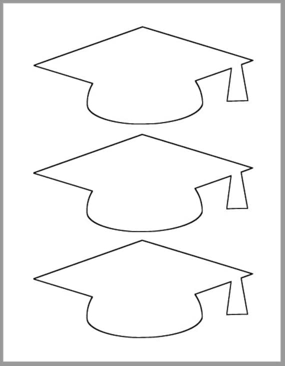 Cut Out Graduation Cap Printable