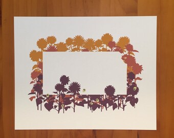 Kansas State Print - Sunflowers