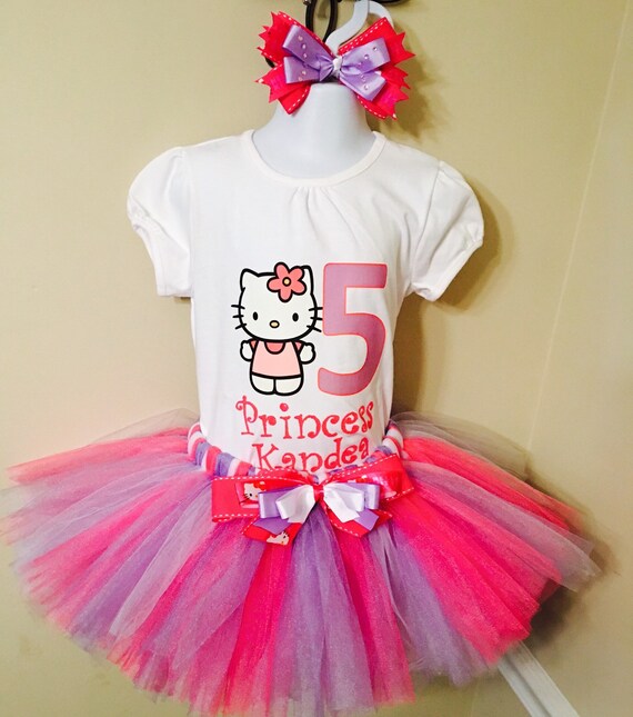 Hello Kitty Tutu Set Hello Kitty Birthday Shirt Hello Kitty