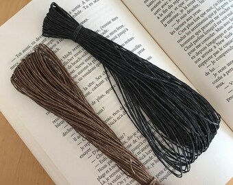1 - Set Black/Brown paper Twine