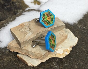 Cufflinks | Settlers of Catan | Game Board