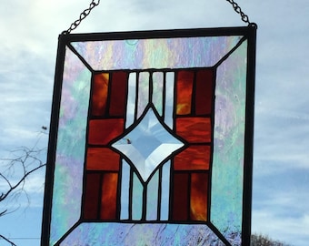 Southwest Stained Glass Panel #2