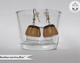 Boucles d'oreilles - Bonbons flans