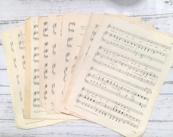 Vintage Music Paper ...