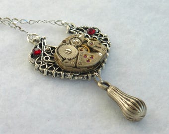 Eco Chic--Recycled Silver Pendant SN313