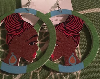 Afrocentric Goddess Earrings
