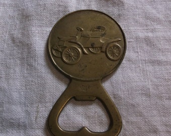Vintage Bottle Opener Antique Car Design