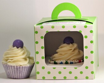 Lavender Cupcake Soap