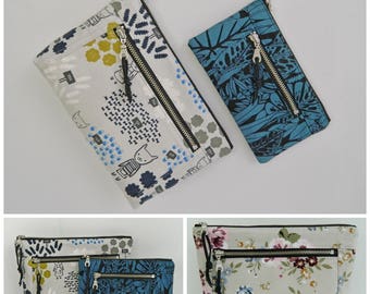 Devon zipper pouch, diy, pouch patterns, pdf pattern, instant download, two sizes, dopp kit, toiletry bag, make up, pencil, bag, coin pouch