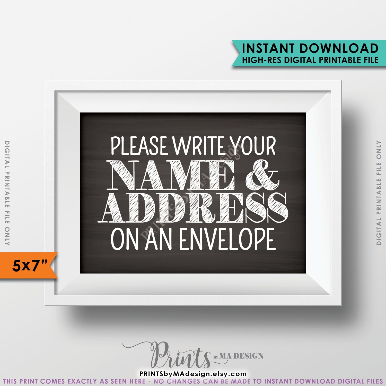 where to write address on envelope