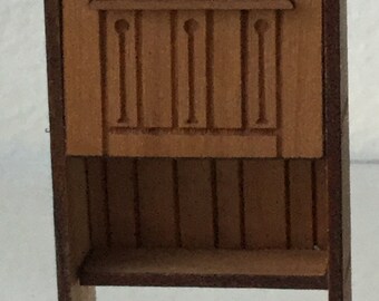 Dollhouse Miniature Desk in 1/2" scale