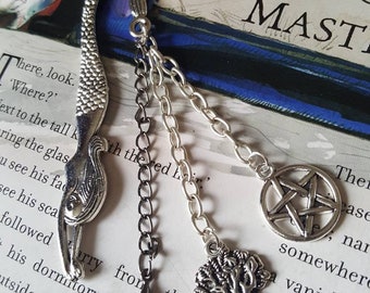 Pentagram/Tree of Life chain Bookmark