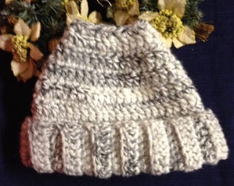 Marble Messy Bun Hat ***NEW ITEM***