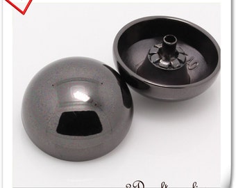 10mm,12.5mm,15mm,17mm 20mm,23mm 25mm 30mm Dome snap fastener Dome capped snap fastener studs (2 color for choosing)