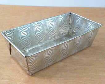 Vintage Ovenex Loaf Pan • New Ovenex Small Loaf Pan • Ovenex Starburst Pan